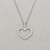 MIRA DIAMOND HEART PENDANT
