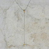 CELESTE CASCADE MORGANITE NECKLACE
