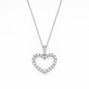 MIRA DIAMOND HEART PENDANT