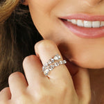 CELESTE TANZANITE WRAP RING