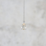 CELESTE CASCADE MORGANITE NECKLACE