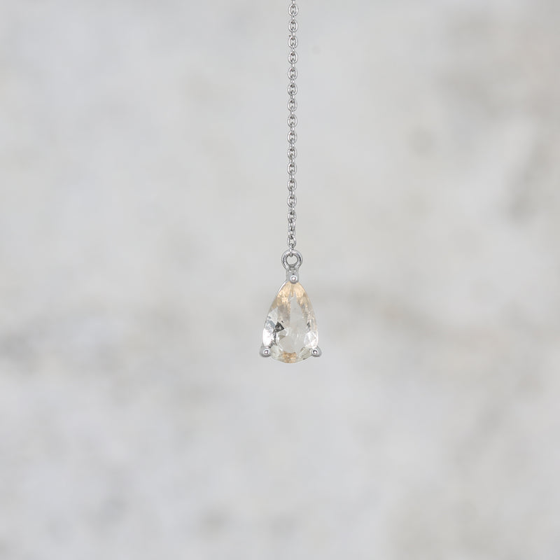 CELESTE CASCADE MORGANITE NECKLACE