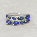 CELESTE TANZANITE WRAP RING