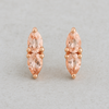 CELESTE DUET MORGANITE STUDS