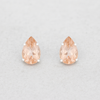 CELESTE SOLO MORGANITE STUDS