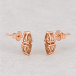 CELESTE DUET MORGANITE STUDS