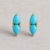 CELESTE DUET TURQUOISE STUDS