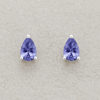 CELESTE SOLO TANZANITE STUDS