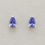 CELESTE SOLO TANZANITE STUDS