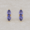CELESTE DUET TANZANITE STUDS