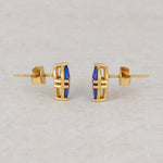CELESTE DUET TANZANITE STUDS