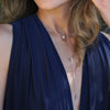 CELESTE SOLO MORGANITE NECKLACE