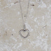 MIRA DIAMOND HEART PENDANT