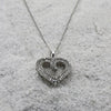 TINA DIAMOND HEART PENDANT