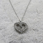 TINA DIAMOND HEART PENDANT