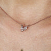 CELESTE DUET MORGANITE NECKLACE