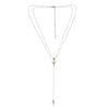 CELESTE SOLO MORGANITE NECKLACE