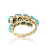 CELESTE TURQUOISE WRAP RING