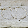 Hamilton Hoops 14k Gold Filled • Earrings • Hammered Silver Hoops • Hoop • Large