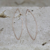 Ovelia Hoops 14k Gold Filled • Drop Earrings • Gold • Hoop