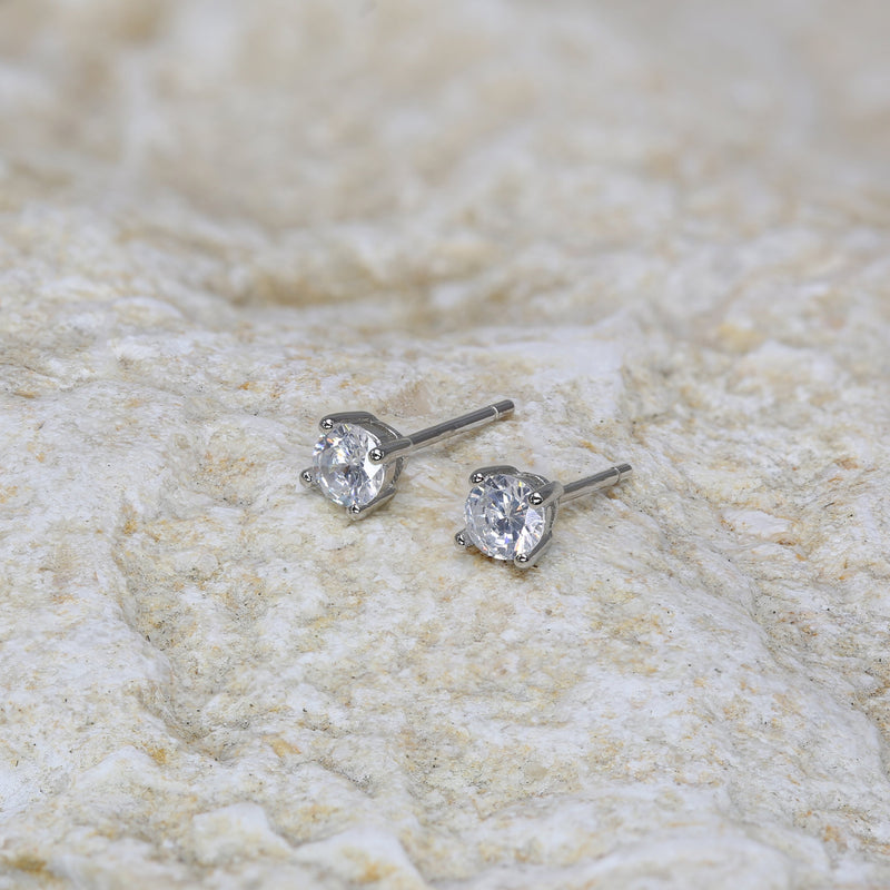 18k Classic Diamond Stud Earrings 0.20ct to 0.40ct 18k Gold • White Gold • Bridal • Diamond • Diamond Studs