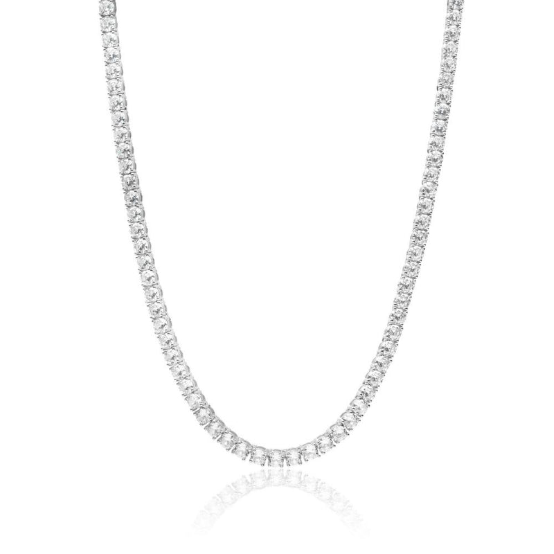 6.50ct Diamond Tennis Necklace 18k Gold • 18k White Gold • Bridal • Bridal Necklace • Chocker