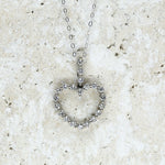 MIRA DIAMOND HEART PENDANT