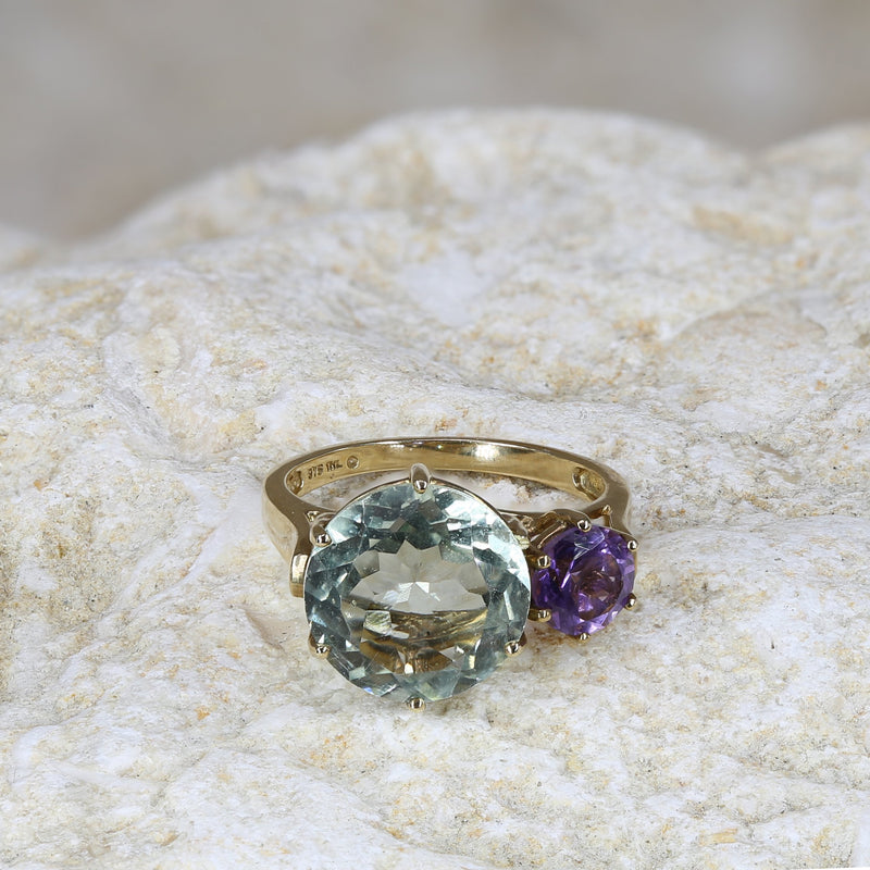 Amethyst Ring 9ct Gold • Amethyst • Engagement Ring • Gemstone • Gold