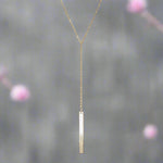 Barrclay Necklace 14k Gold Filled • Chain • Gold • Lariat Necklace • Long