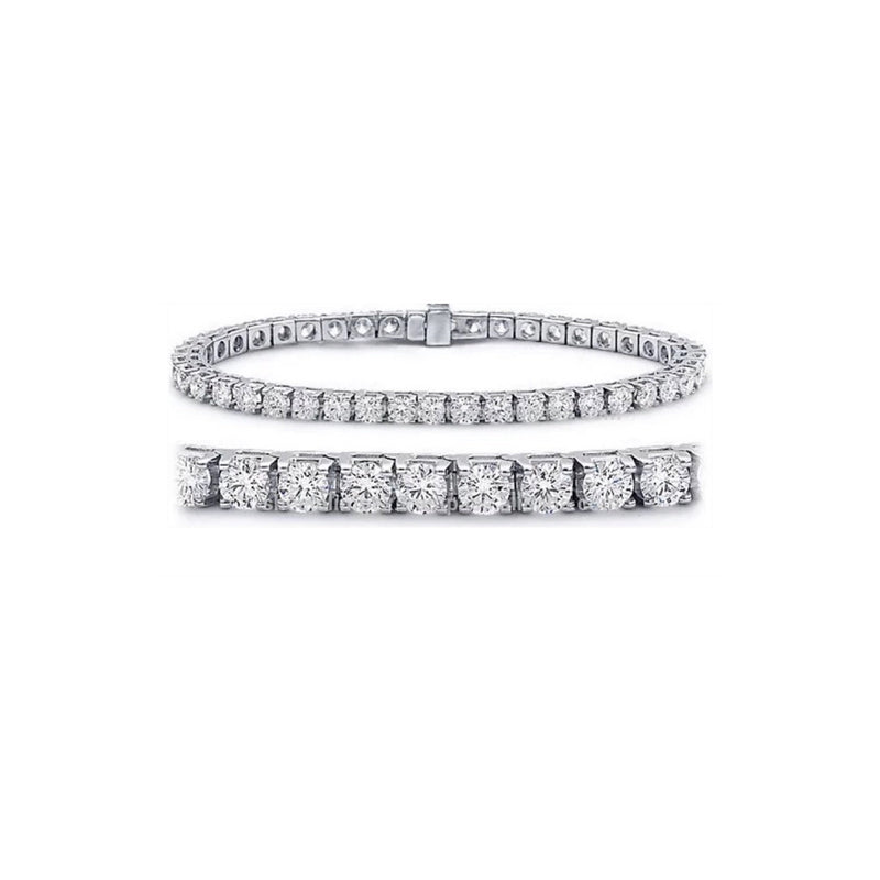 Classic Diamond Tennis Bracelet 1.20ct to 3.20ct 18k White Gold • Bracelets • Bridal • Bridal Bracelet • Classic Diamond Tennis