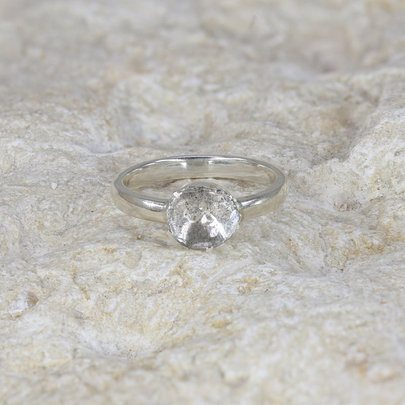 Lila Single Diamond Ring Diamond • Diamond Ring • Engagement • Rhodium Silver • Rings