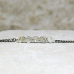 Milo Diamond Bracelet Blackened Silver • Bracelet • Bracelets • Diamond